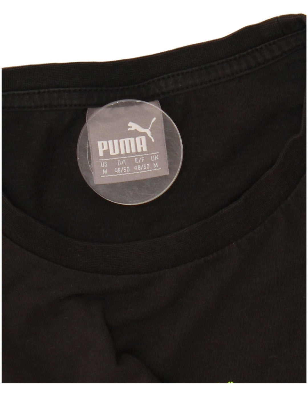 Ανδρικό γραφικό T-Shirt PUMA Top Medium Μαύρο