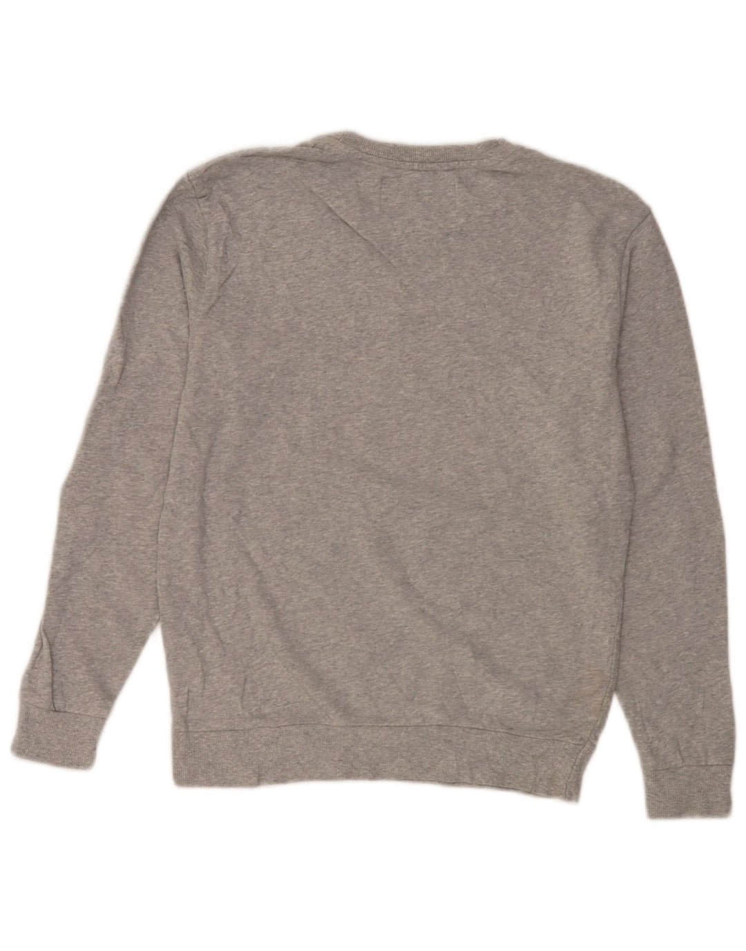 Zara Γυναικείο Φούτερ με γραφικά Jumper UK 14 Μεσαίο γκρι βαμβακερό
