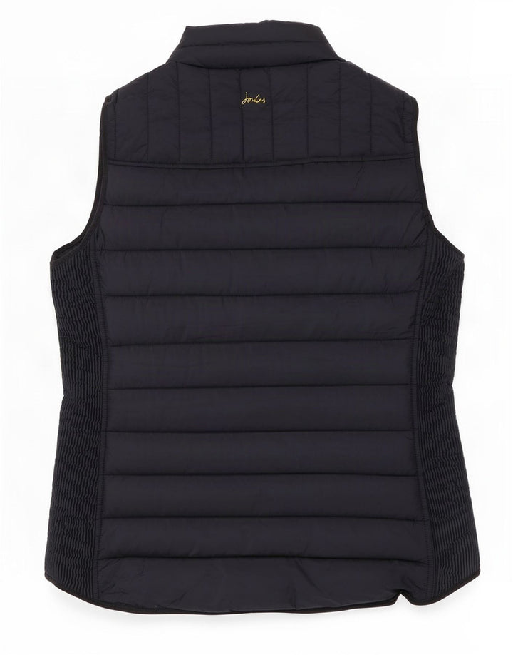 Joules Γυναικείο padded Gilet UK 16 Large Navy Blue Polyester