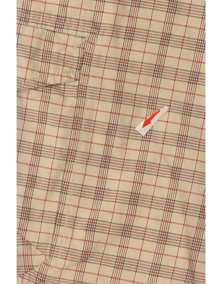 Ανδρικό σορτς Cargo Invicta IT 52 XL W36 Beige Check Cotton