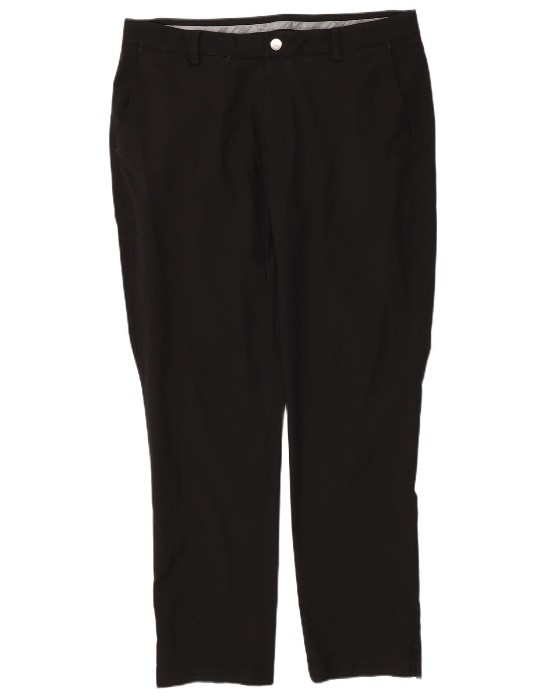 Ανδρικό παντελόνι Chino PUMA Slim W36 L32 Μαύρο πολυεστέρα