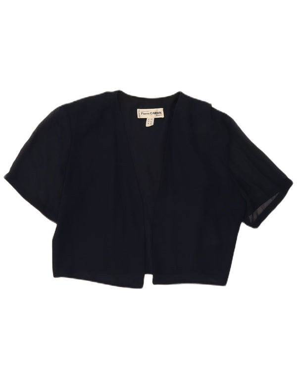 Pierre Cardin Γυναικείο Open Bolero Top IT 50 XL Navy Blue Acetate