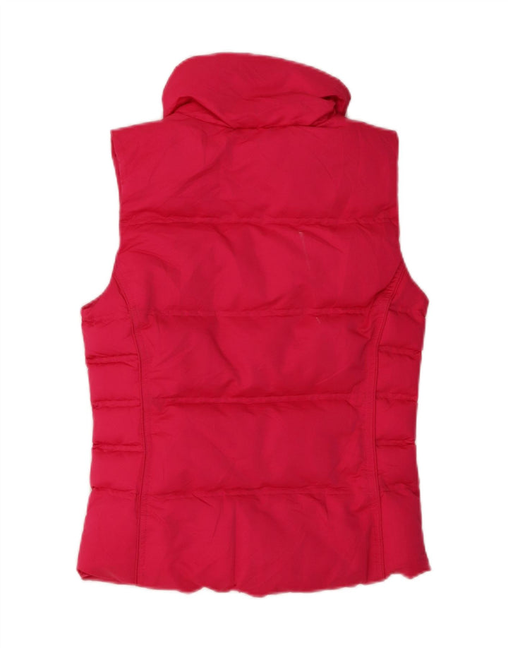 Adidas Γυναικεία padded Gilet UK 6 XS Pink Polyester