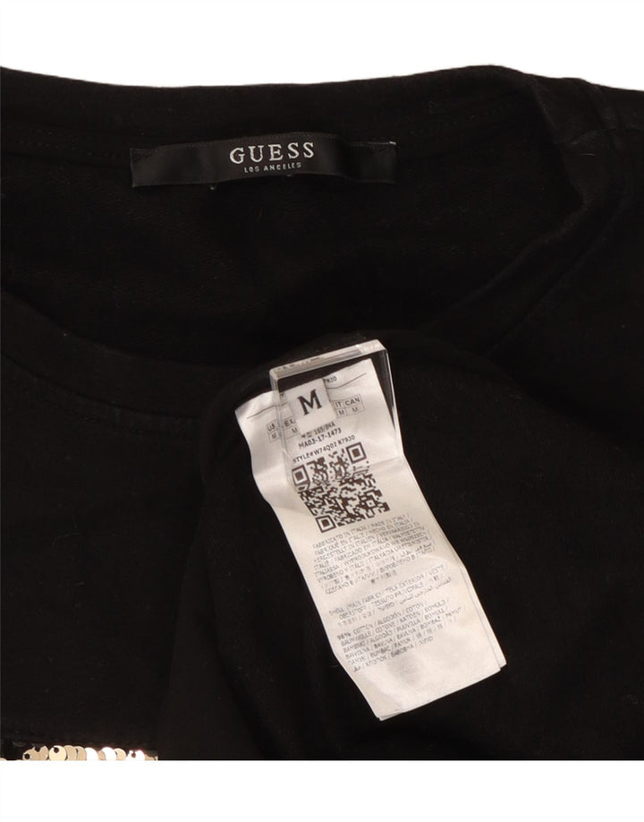Γυναικείο φούτερ Guess Jumper UK 14 Medium Black Colourblock Βαμβακερό