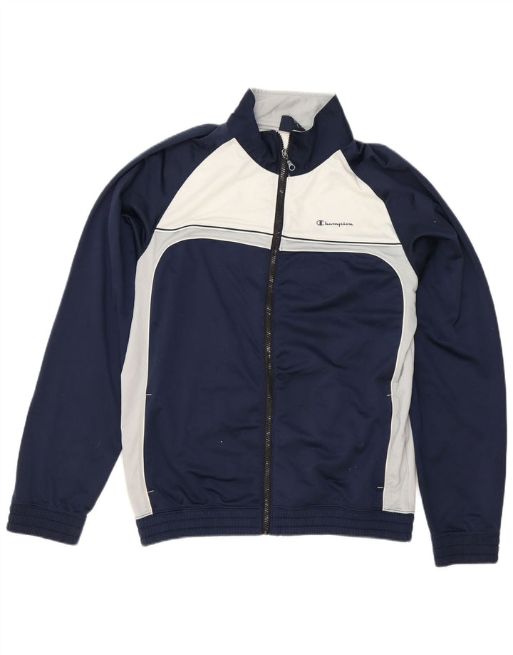 Ανδρική φόρμα Champion Top Jacket XL Navy Blue Colourblock Polyester