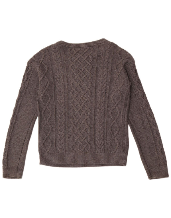 Gap Girls Boat Neck Jumper πουλόβερ 11-12 ετών XL Γκρι βαμβακερό