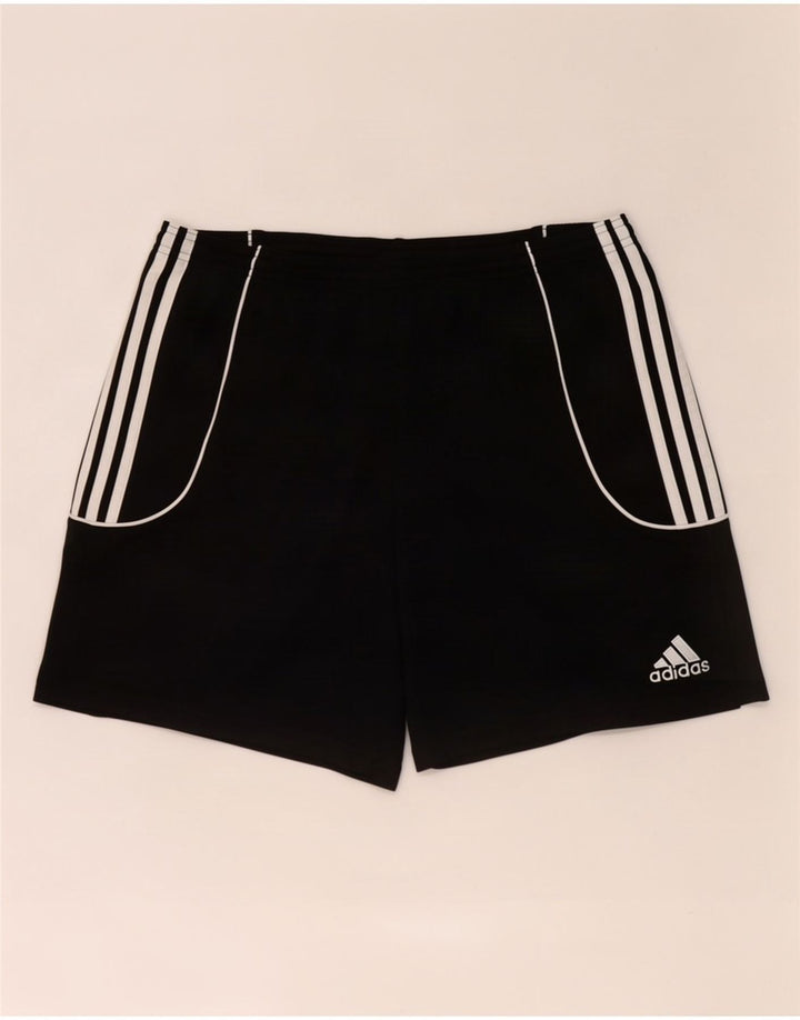 Ανδρικό σορτς Adidas Climalite με μεγάλο μαύρο πολυεστέρα