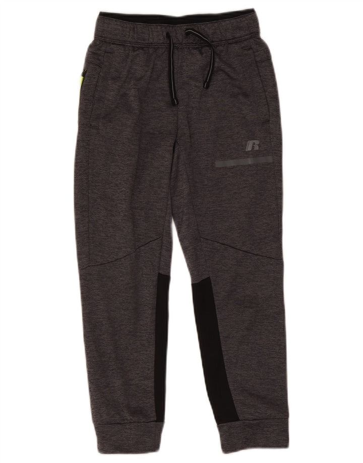 Russell Athletic Boys Tracksuit Trousers Joggers 7-8 Years Medium Grey