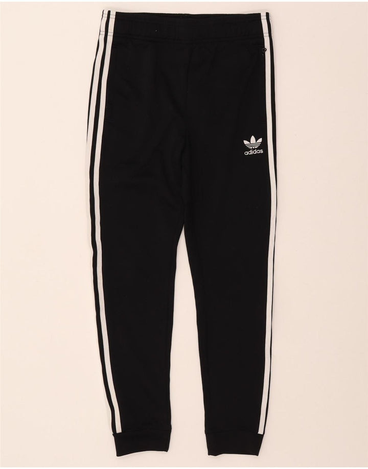 ADIDAS για αγόρια αθλητικά παντελόνια Joggers 11-12 ετών μαύρο πολυεστέρα