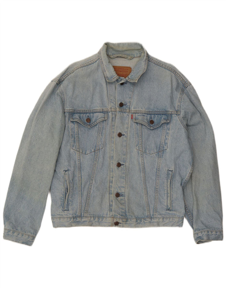 Ανδρικό τζιν μπουφάν Levi's UK 38 Medium Blue