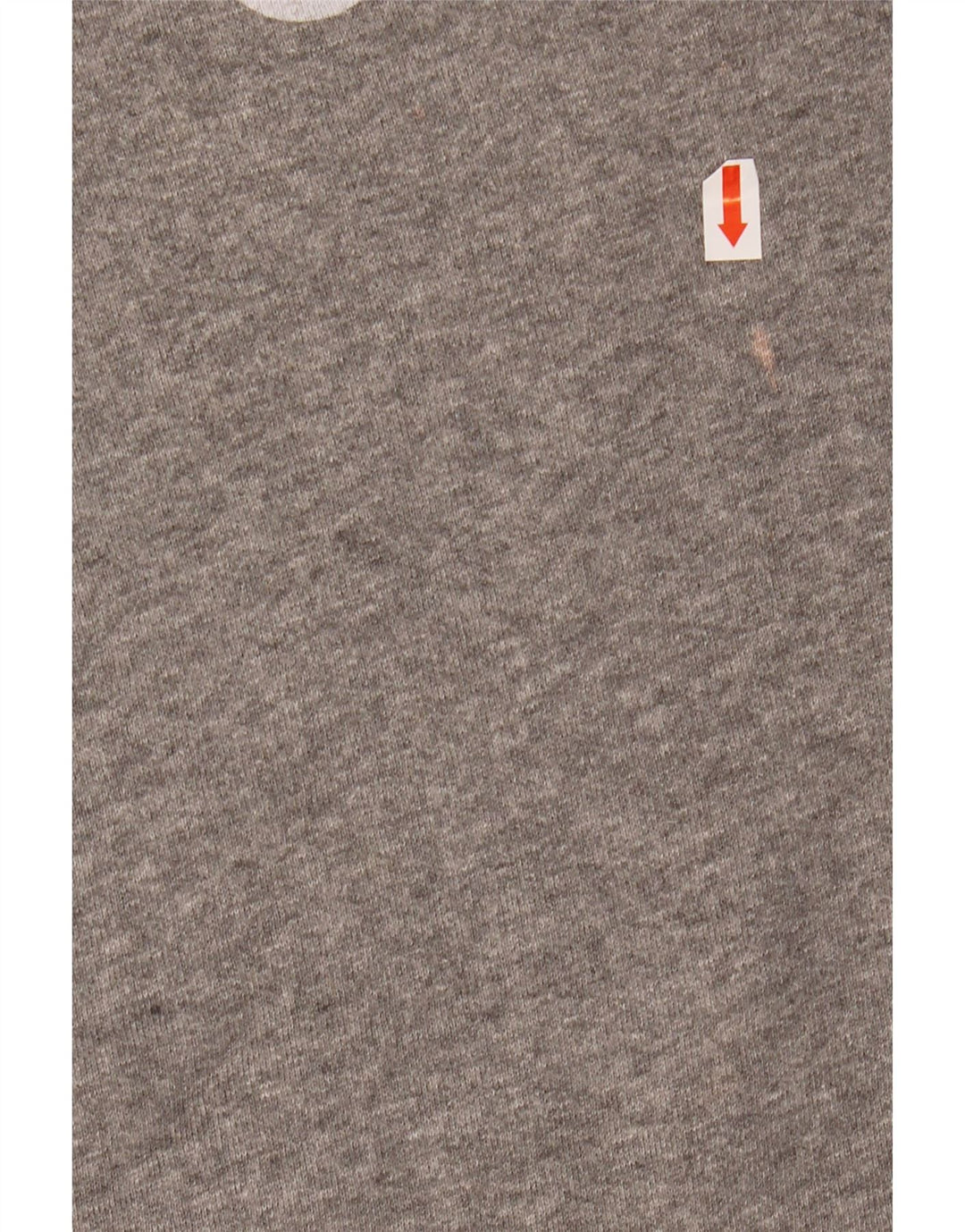 JACK WILLS Γυναικείο γραφικό μπλούζα με κουκούλα UK 14 μεγάλο γκρι βαμβακερό