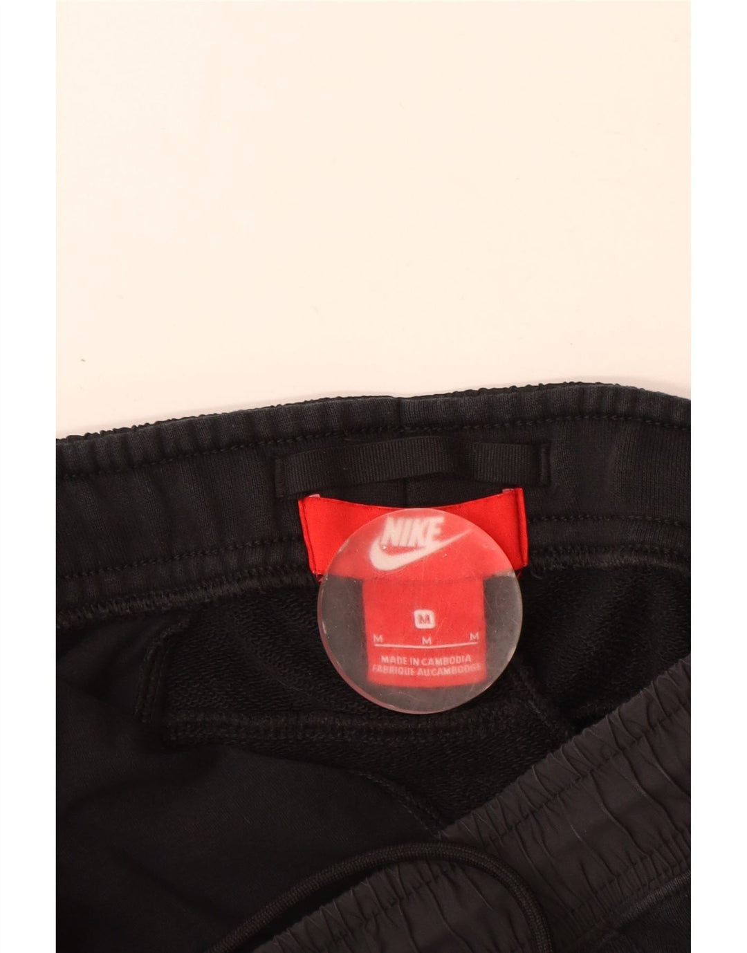 Ανδρική φόρμα Nike Παντελόνι Joggers Μεσαίο μαύρο βαμβακερό