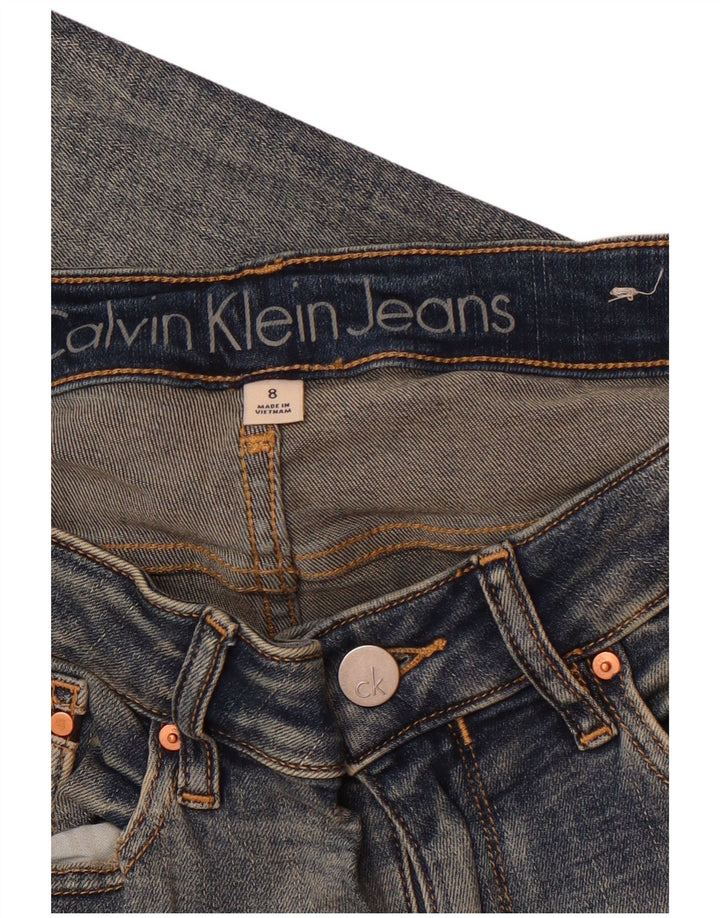 Calvin Klein Γυναικείο Slim Jeans US 8 Medium W30 L27 Blue