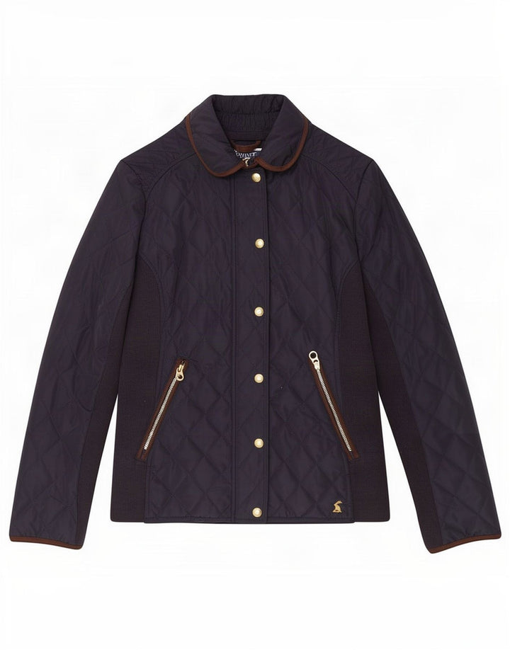Joules Γυναικείο Καπιτονέ μπουφάν UK 8 Small Navy Blue Polyester