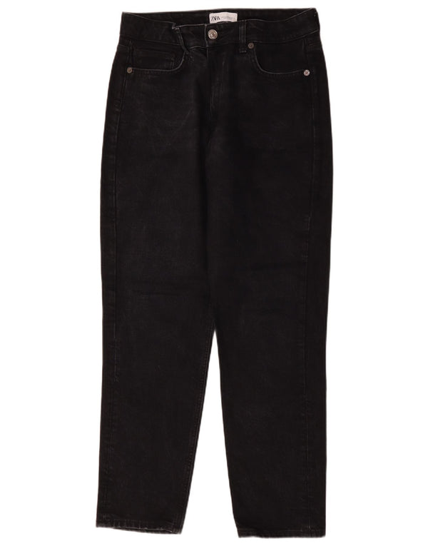 Zara Γυναικείο ψηλόμεσο τζιν EU 42 Large W32 L28 Μαύρο