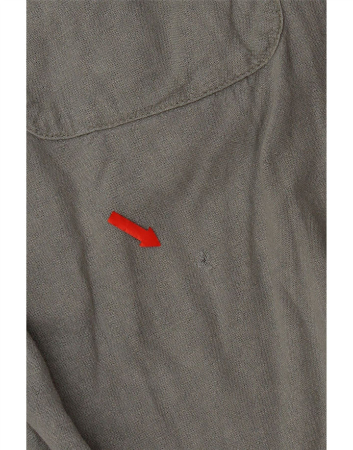 Zara Γυναικείο παντελόνι Joggers Chino Medium W30 L27 Γκρι βισκόζη