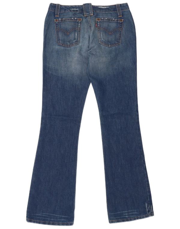 LEVI'S Γυναικείο τζιν 520 Super Low Bootcut Medium W30 L33 Μπλε βαμβακερό