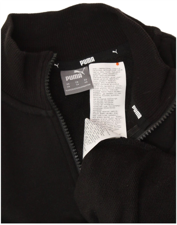 Γυναικεία φούτερ PUMA Oversized Crop Jumper UK 6 XS Black Colourblock