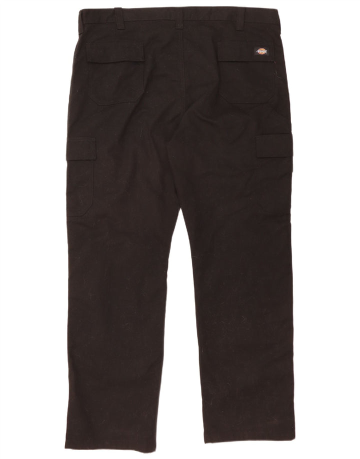 Ανδρικό ίσιο παντελόνι Cargo Dickies W40 L32 Μαύρο πολυεστέρα