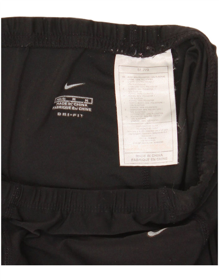 Γυναικείο κολάν Nike US 8/10 μεσαίο μαύρο πολυεστέρα