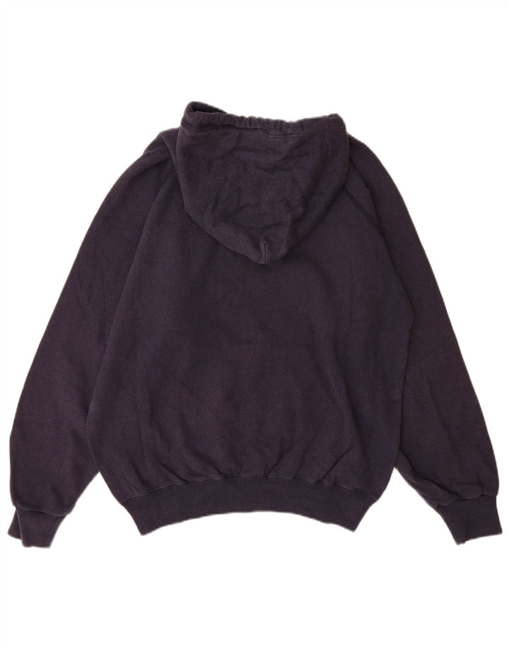 Ανδρικό Champion Graphic Hoodie Jumper Medium Navy Blue Cotton