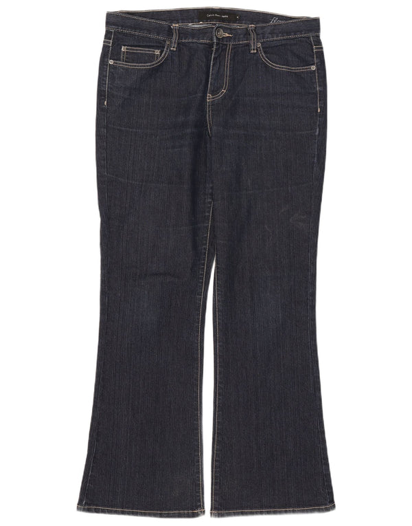 Calvin Klein Γυναικείο τζιν US 10 Large W33 L29 Navy Blue Cotton
