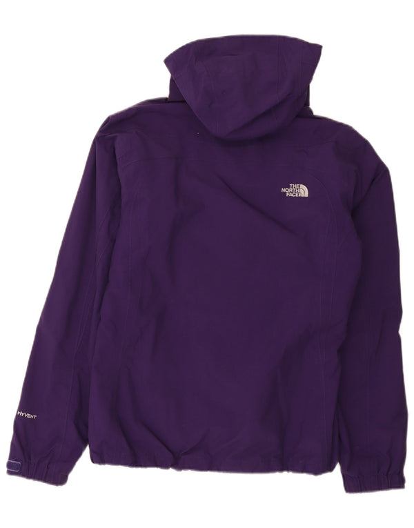 The North Face Womens Hooded Windbreaker Jacket UK 10 Small Purple