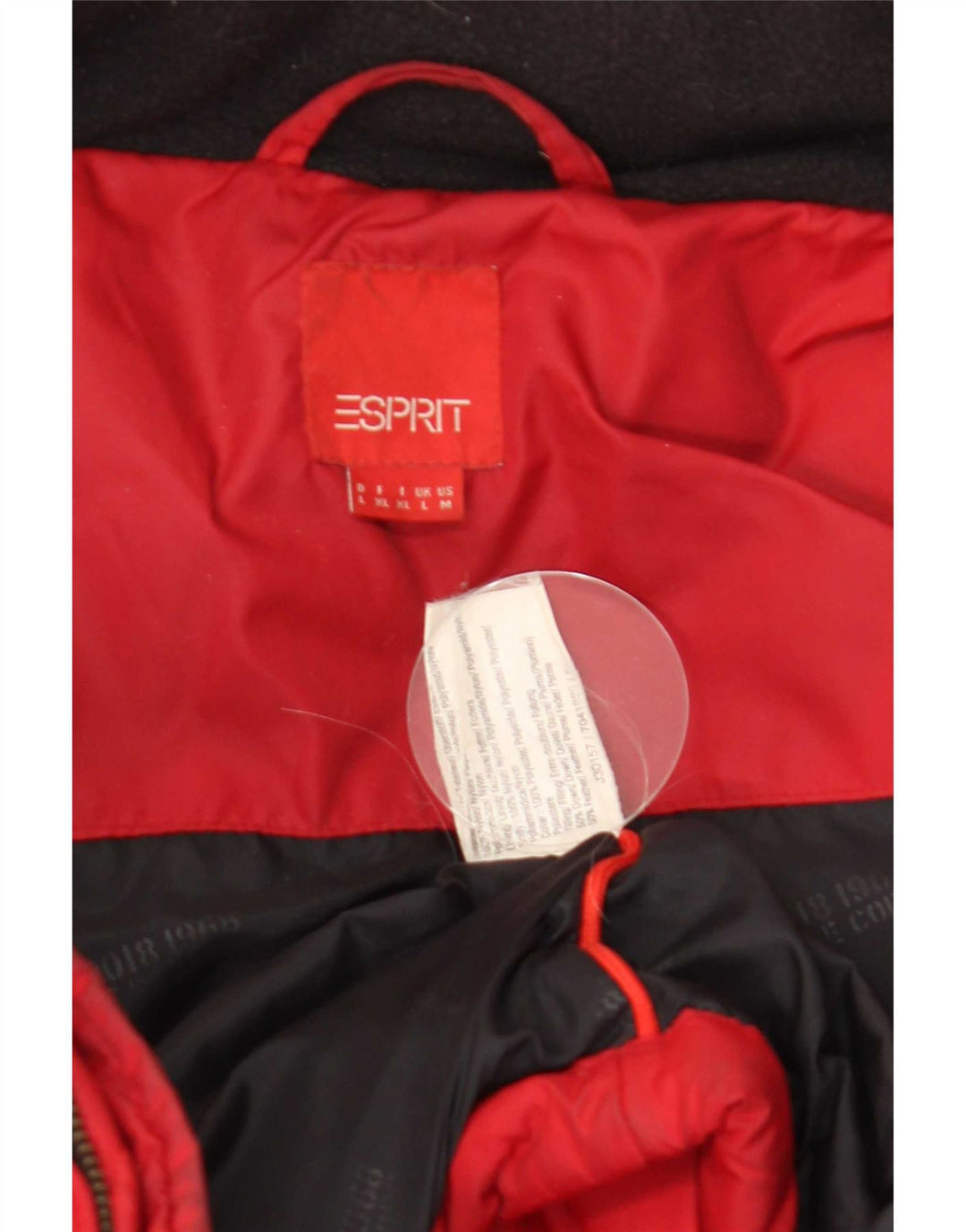 Esprit Ανδρικό μπουφάν UK 40 Large Red Nylon