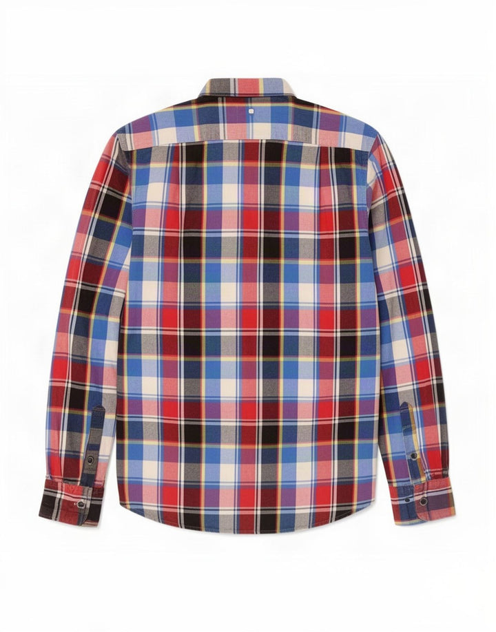 Ανδρικό φανελένιο πουκάμισο Superdry 2XL Πολύχρωμο βαμβακερό