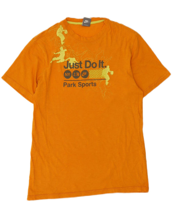 Nike Boys Graphic T-Shirt Top 13-14 Years XL Orange