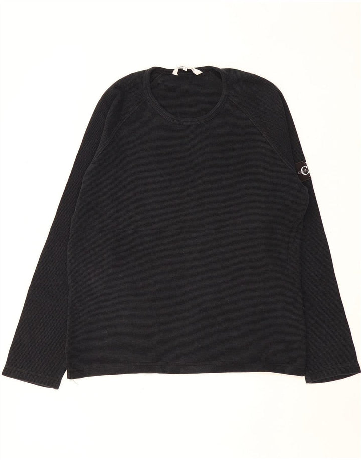 CALVIN KLEIN JEANS Ανδρικό τοπ Μακρύ μανίκι XL Μαύρο