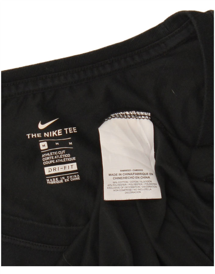 Γυναικείο γραφικό μπλουζάκι NIKE Colorado Spirit Top 12 μεσαίο μαύρο βαμβακερό