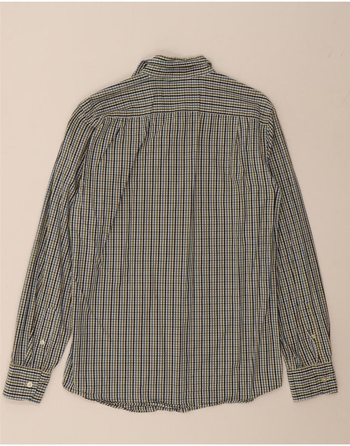J. CREW Mens Tailored Fit Shirt Small Multicoloured Check Cotton Vintage J. Crew and Second-Hand J. Crew from Messina Hembry 