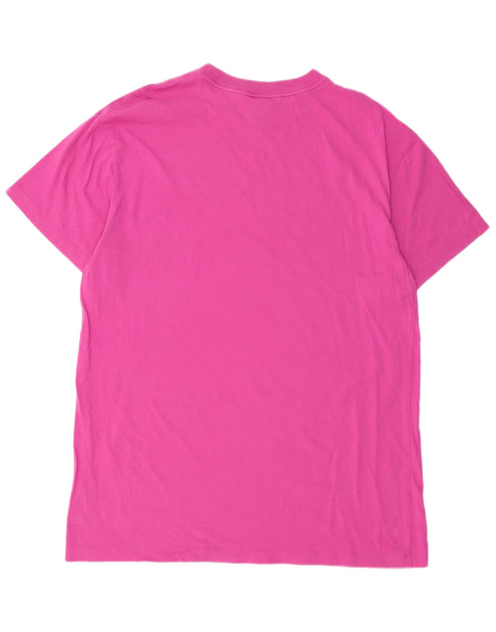 Ανδρικό T-Shirt NIKE Top μεγάλο ροζ βαμβακερό