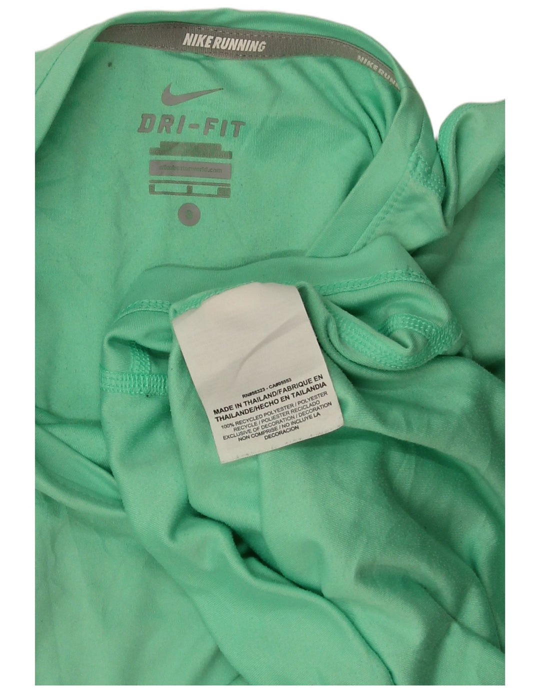 Γυναικείο T-shirt NIKE Dri Fit Top 10 Small Green Polyester