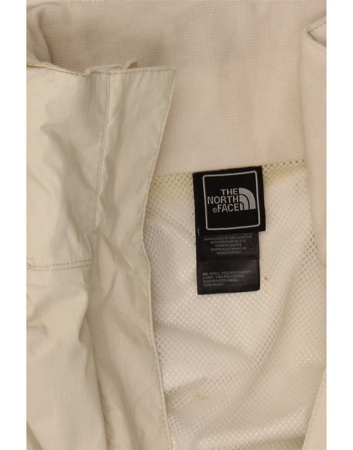 The North Face γυναικείο μπουφάν βροχής με κουκούλα UK 14 Medium White Nylon