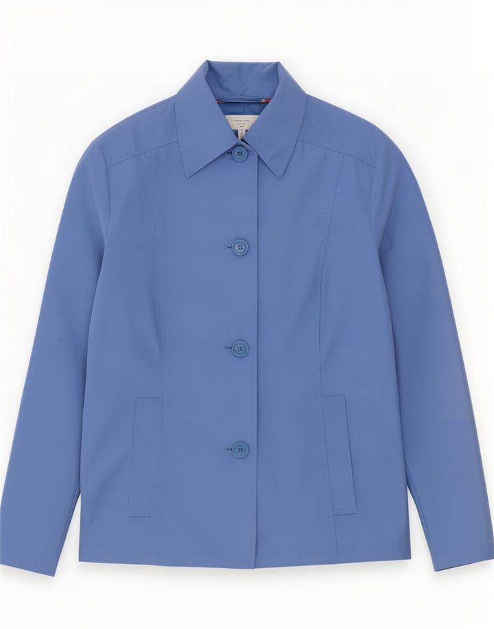 Marks & Spencer Γυναικείο Bomber Jacket UK 14 Large Blue Polyester