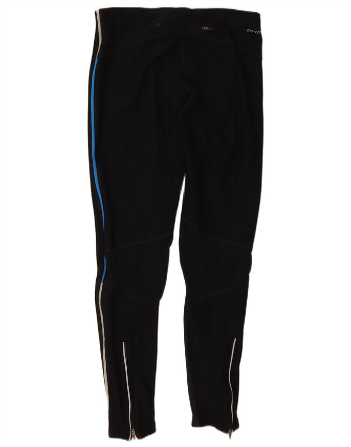 Γυναικεία κολάν Nike Dri Fit UK 12 μεσαίου μαύρου πολυεστέρα