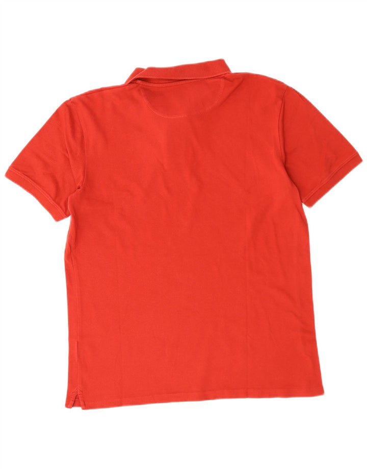 TIMBERLAND Ανδρικό πουκάμισο Polo Slim Fit Μεσαίο κόκκινο βαμβακερό