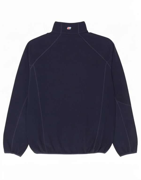 Berghaus Ανδρικό φερμουάρ Fleece Jumper Μεγάλο Navy Blue Polyester