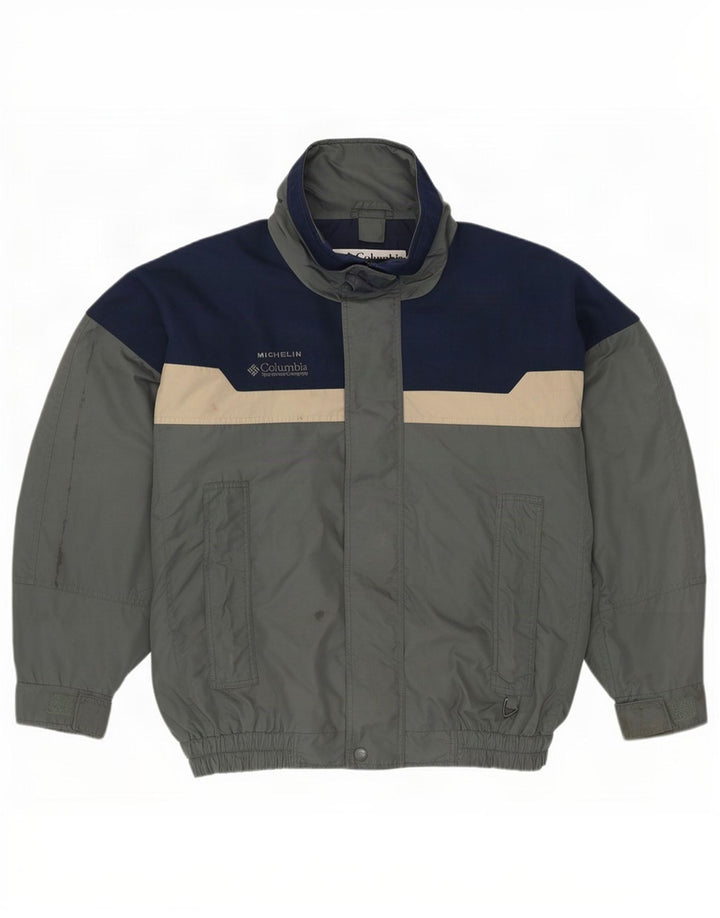 Ανδρικό μπουφάν βροχής Columbia Bugaboo Loose Fit UK 38 Medium Grey Colourblock