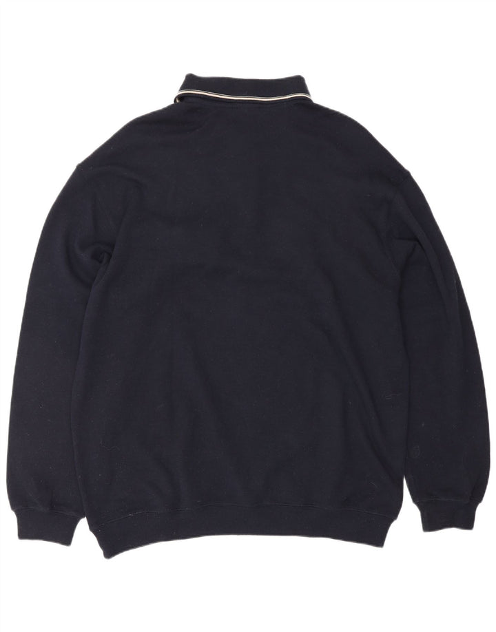 PAUL & SHARK Ανδρικό Yachting Polo Jumper πουλόβερ XL Navy Blue New Wool