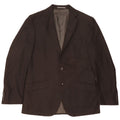 Marks & Spencer Ανδρικό σακάκι blazer 2 κουμπιών UK 38 μεσαίο μαύρο πολυεστέρα