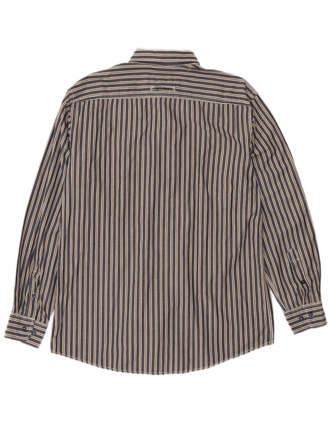 Ανδρικό πουκάμισο CAMEL ACTIVE Μεγάλο μπλε ριγέ βαμβακερό