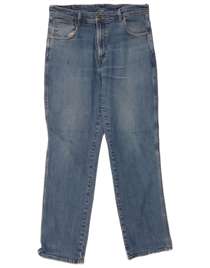 Ανδρικό τζιν ίσιο Wrangler Regular Fit W36 L32 Μπλε βαμβακερό