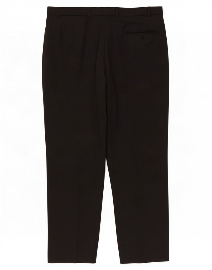 Ανδρικό ίσιο παντελόνι Marks & Spencer W40 L31 Γκρι μαλλί