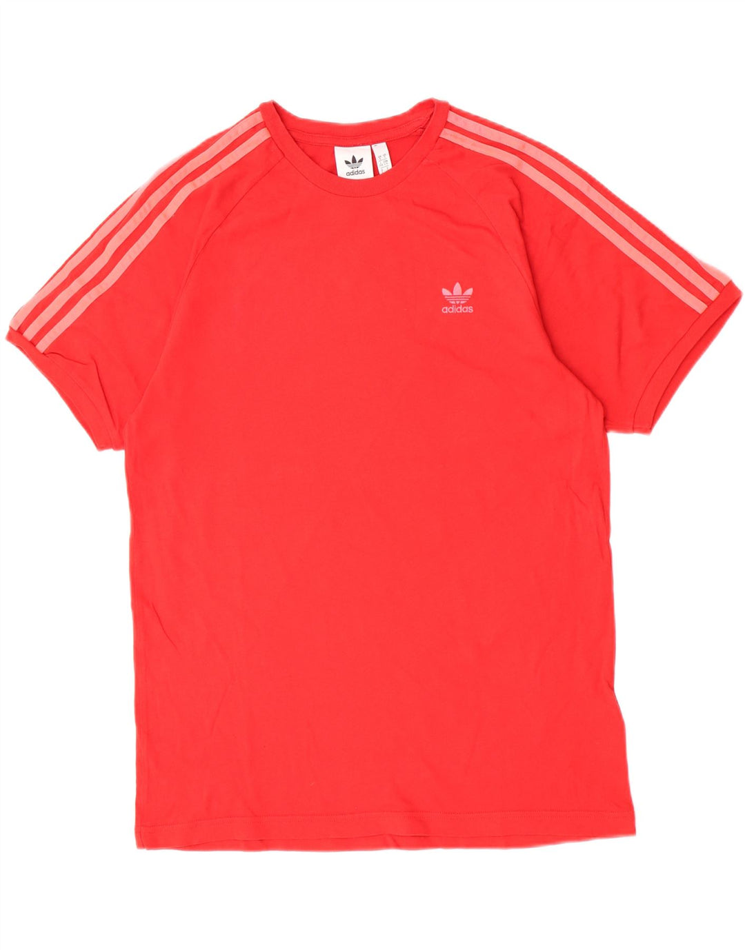 Ανδρικό T-Shirt Adidas Top μεγάλο κόκκινο βαμβακερό
