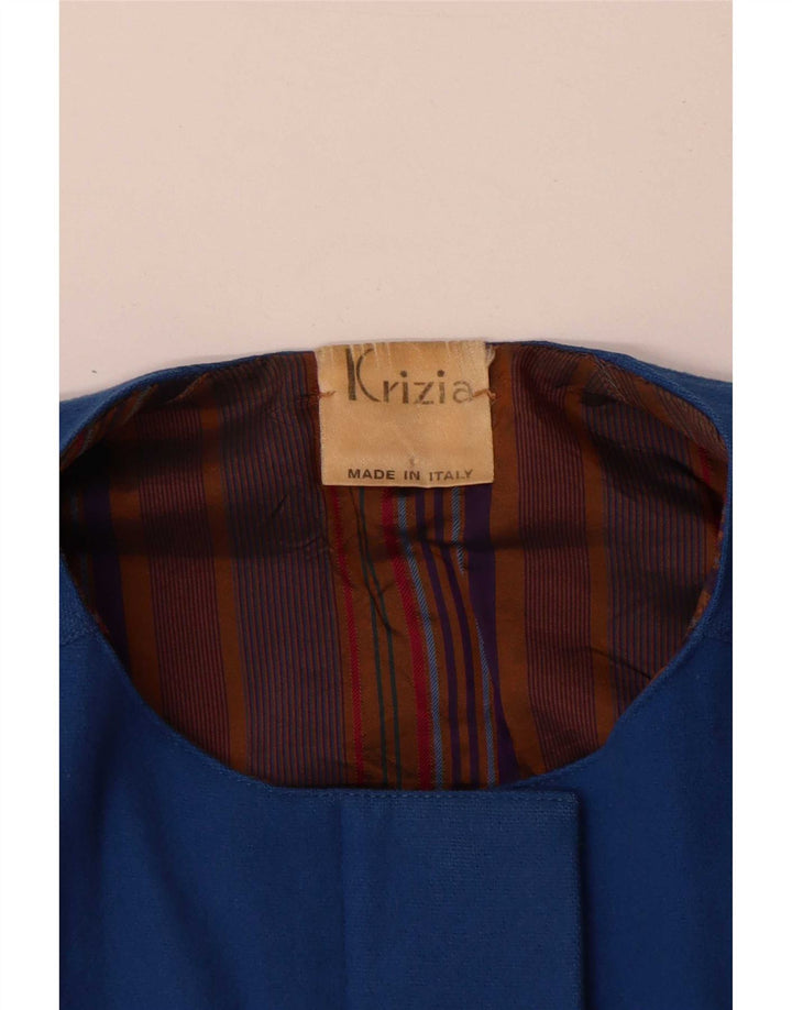 Krizia Γυναικείο μπουφάν Bolero UK 14 Medium Blue