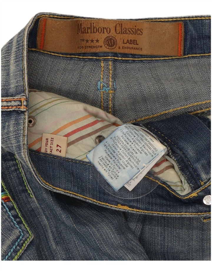Marlboro Classics Γυναικείο Τζιν Capri W27 L22 Μπλε βαμβακερό