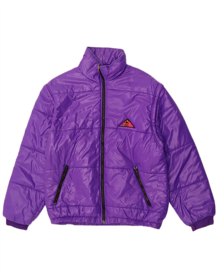 Aesse Ανδρικό μπουφάν με επένδυση UK 38 Medium Purple Polyamide